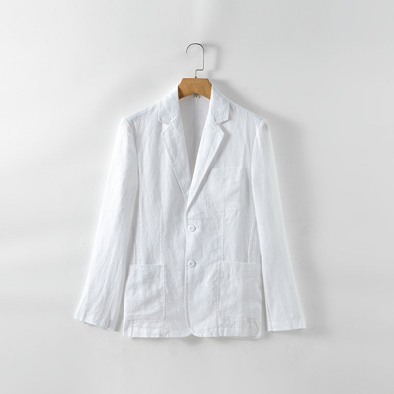 Men's Linen Casual Suit Thin Jacket E030