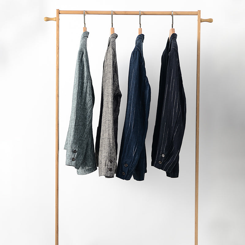 Men's Linen Regular-Fit Jackets Blazer D021