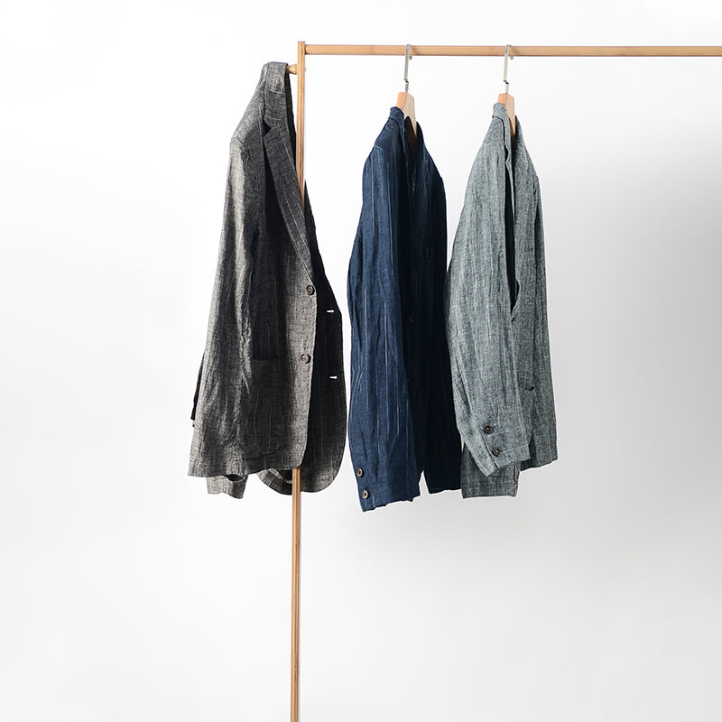 Men's Linen Regular-Fit Jackets Blazer D021