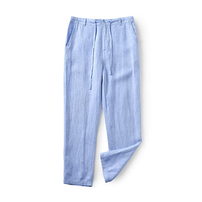 Men's 100% Linen Fit Summer Pants B037