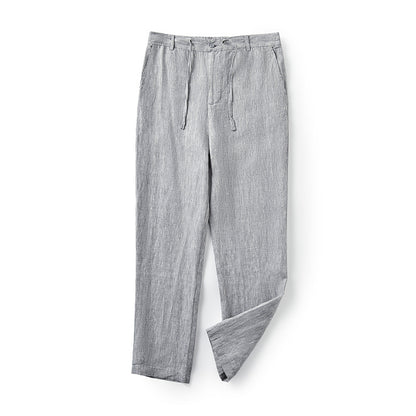 Men's 100% Linen Fit Summer Pants B037