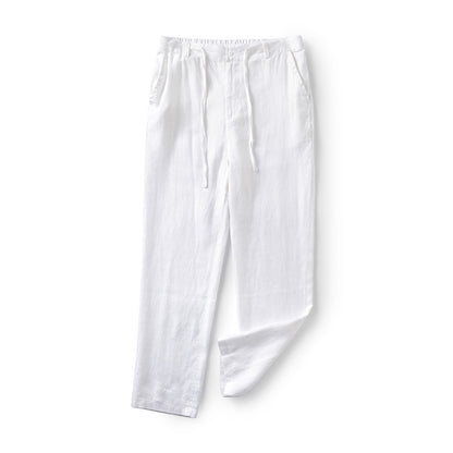 Men's 100% Linen Fit Summer Pants B037