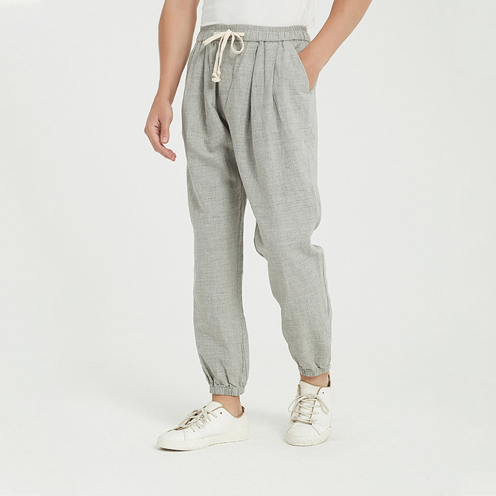 Men's Casual Linen Trousers C005