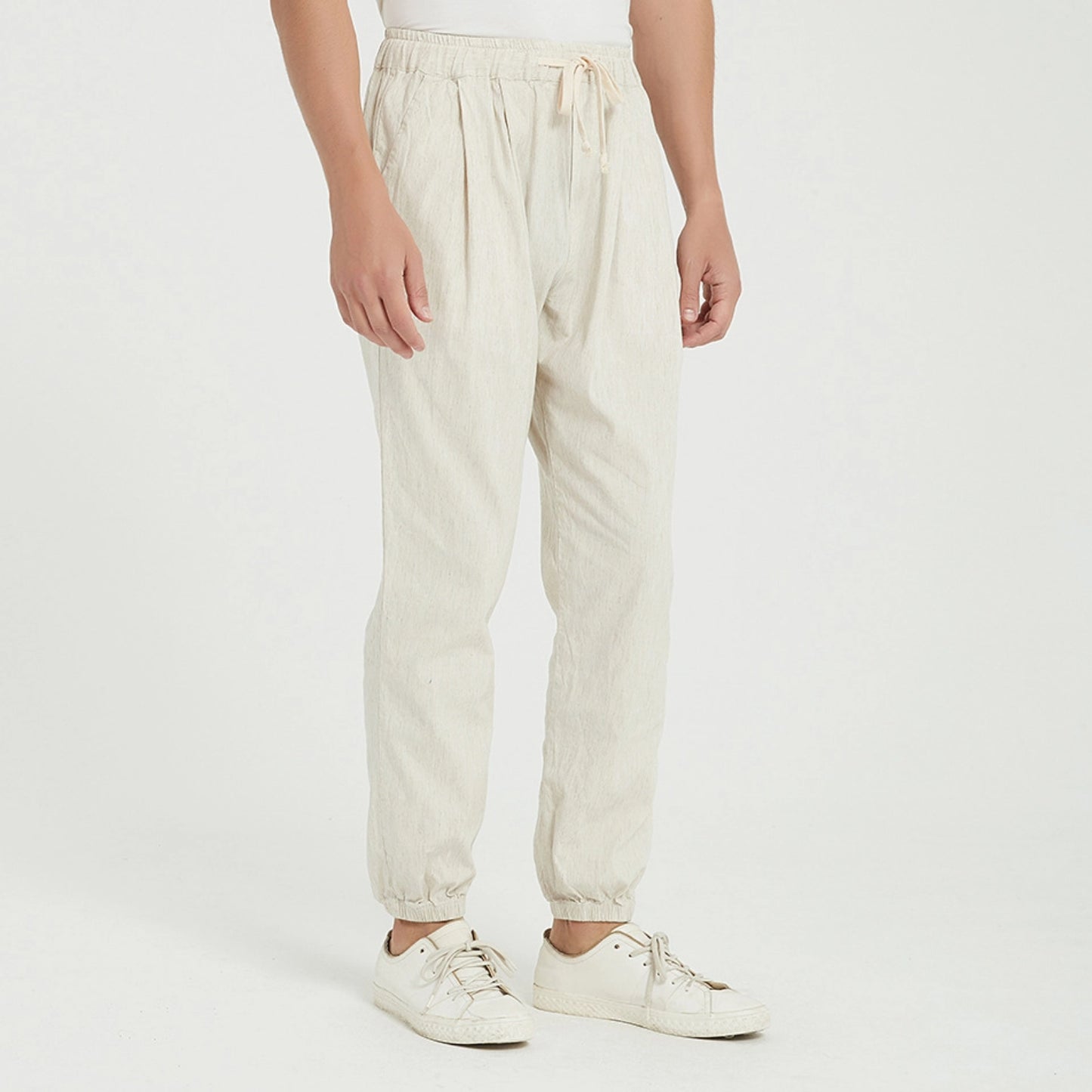 Men's Casual Linen Trousers C005