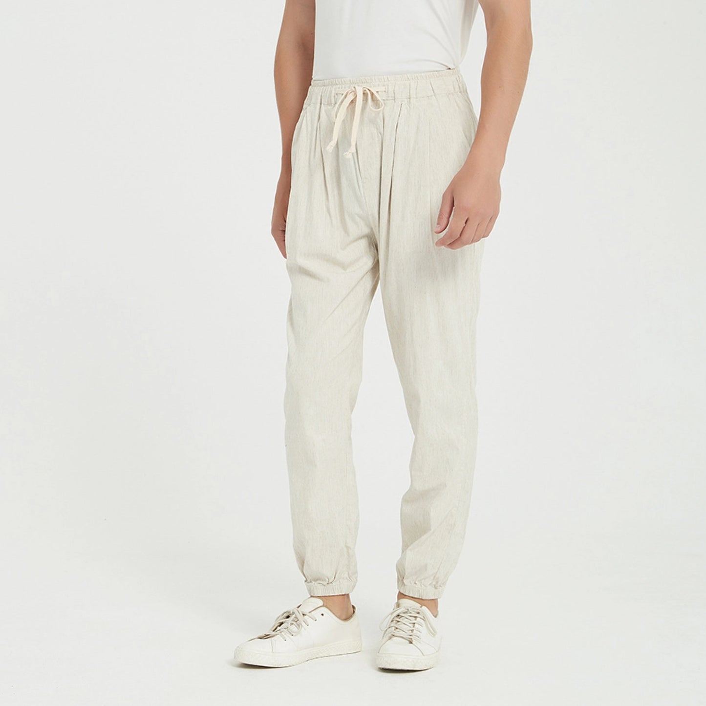 Men's Casual Linen Trousers C005