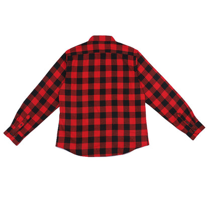 Retro Plaid Flannel Shirt T506