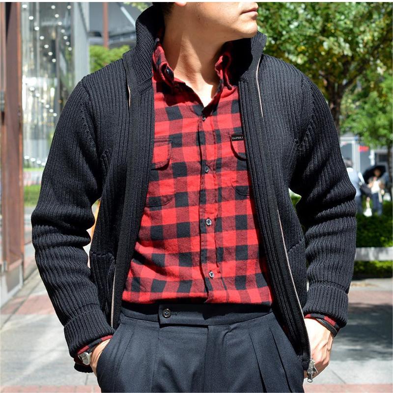 Retro Plaid Flannel Shirt T506