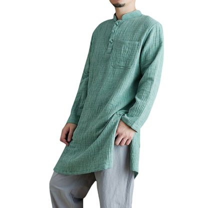 Men's Casual Loose Long Sleeve Top M008