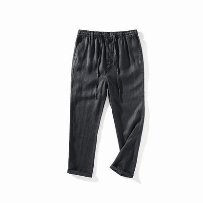 Men's Casual 100% Linen Pants 060