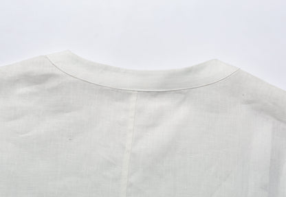 Men's Short Sleeve Linen Regular Fit Shirt