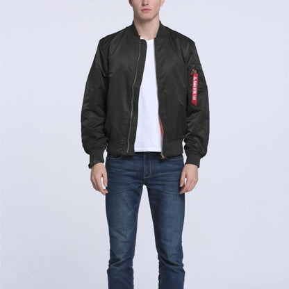 Thin Men's Aviator Jacket For Spring/Autumn