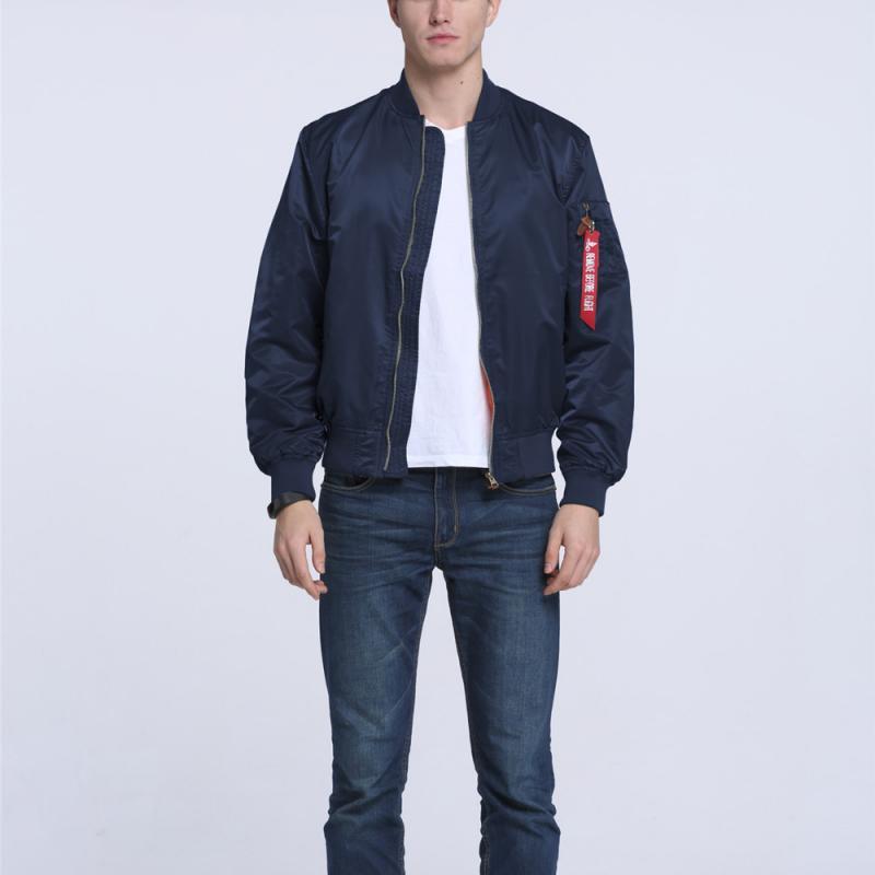 Thin Men's Aviator Jacket For Spring/Autumn