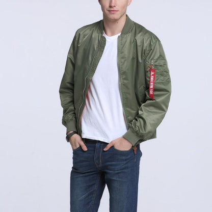 Thin Men's Aviator Jacket For Spring/Autumn