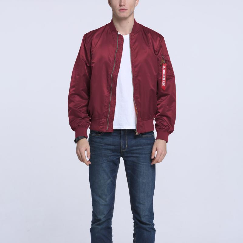 Thin Men's Aviator Jacket For Spring/Autumn