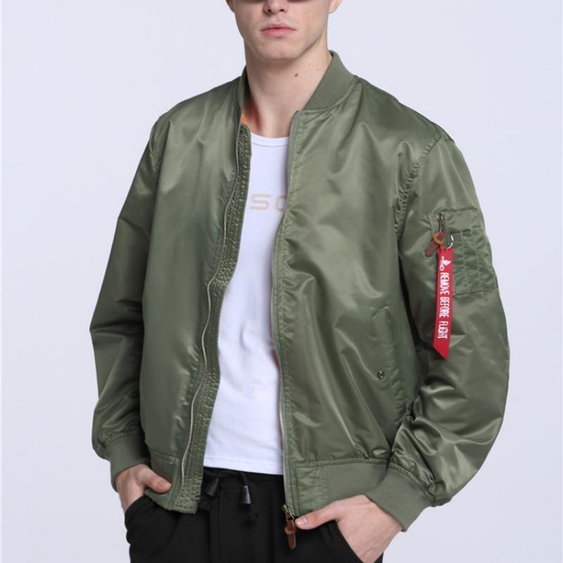 Thin Men's Aviator Jacket For Spring/Autumn