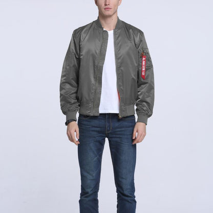 Thin Men's Aviator Jacket For Spring/Autumn