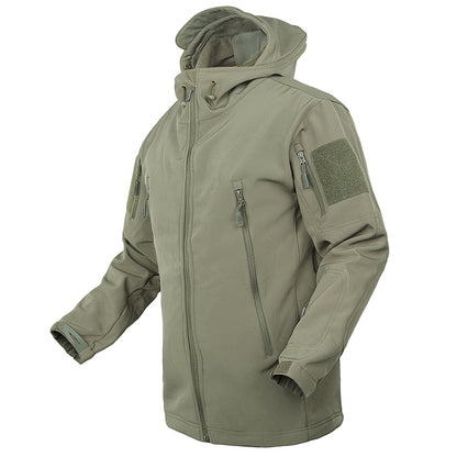 Men's Outdoor Plush Jacket Mountaineering Suit