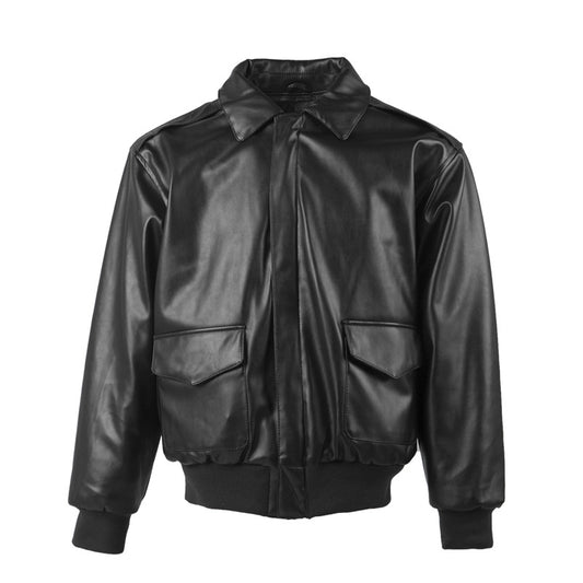 Men's Aviator Leather Winter Jacket