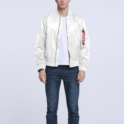 Thin Men's Aviator Jacket For Spring/Autumn