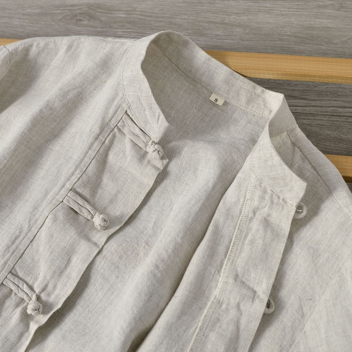 Men's 100% Linen long Sleeve casual shirt E009