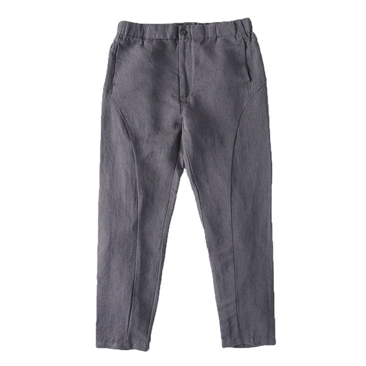 Men's Casual Linen Pant With Pockets C002