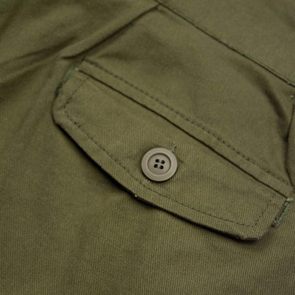 Men's Vintage Work Clothes High Waist Army Pants And Shorts